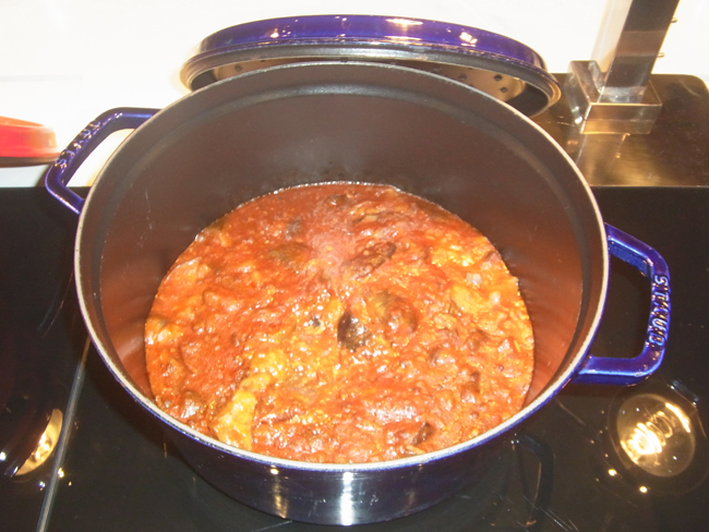 茄子のトマト煮